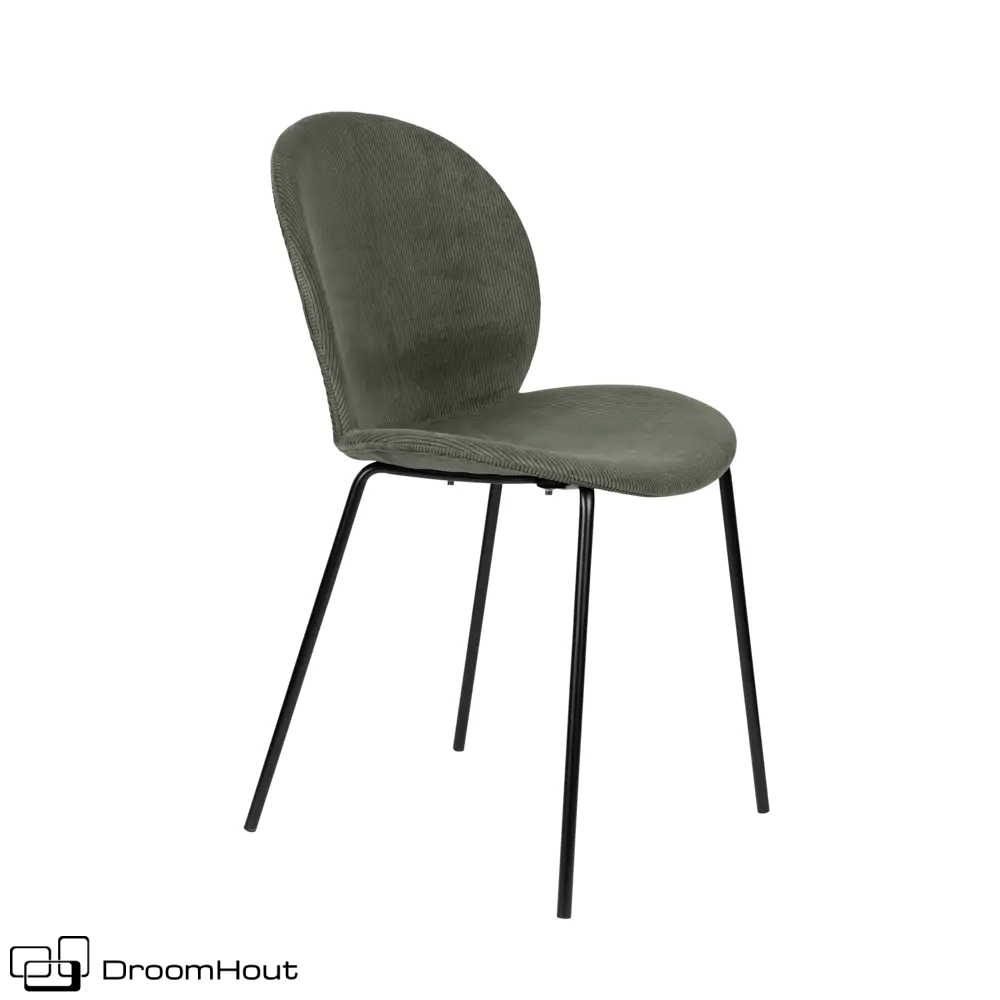 Eetkamerstoel Bonnet van Zuiver terracotta (set van 2)