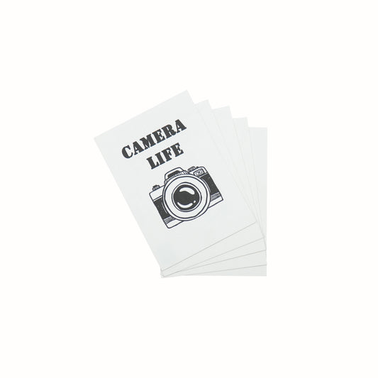 Ansichtkaart - Camera Life - Papier - Set van 5 - A6