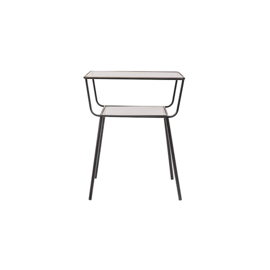 Housevitamin Bijzettafel - Zwart - 50x35x60cm