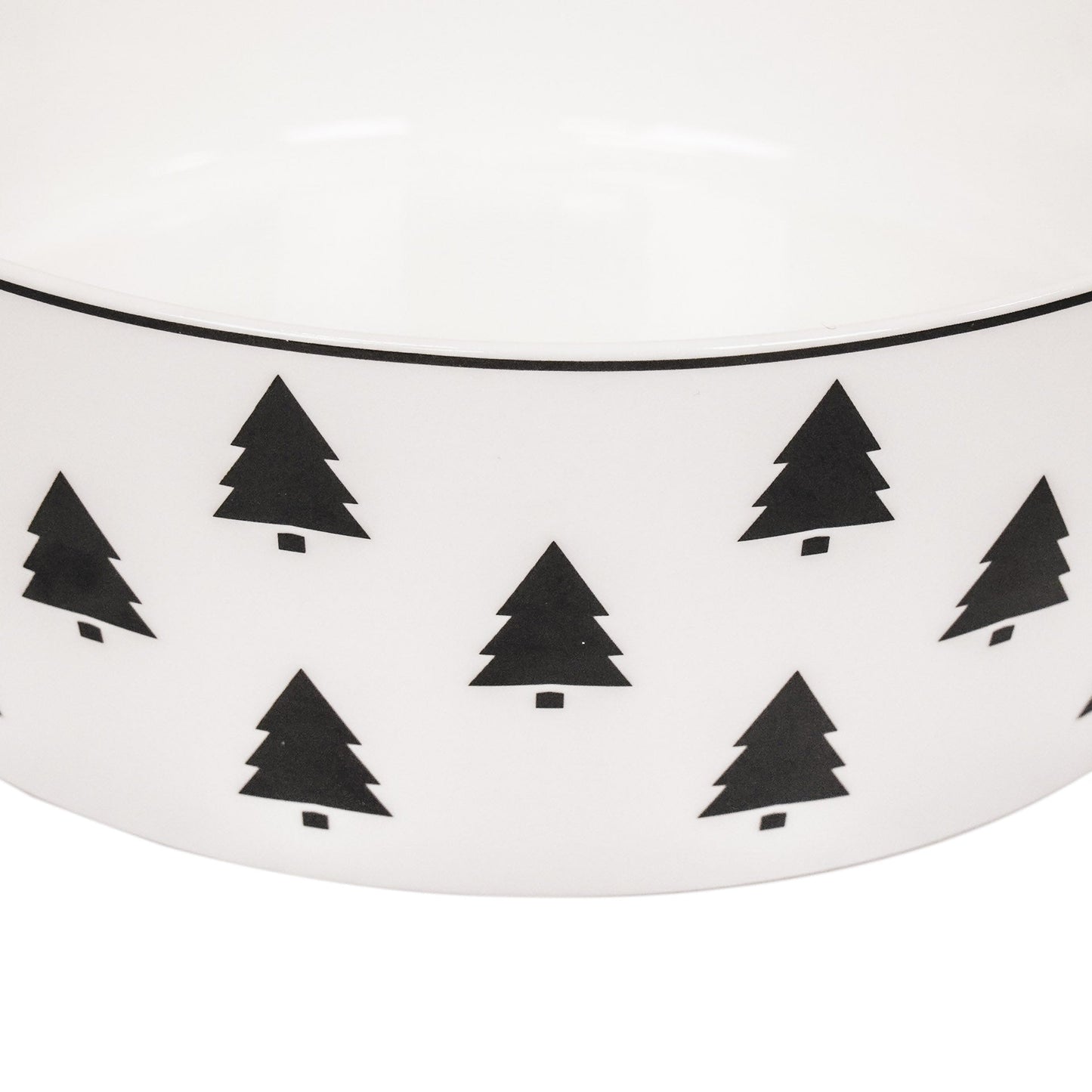 Schaal - Kerstboom - Newbone China - 17,5x17,5cm