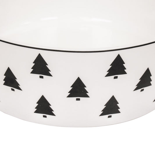 Schaal - Kerstboom - Newbone China - 17,5x17,5cm