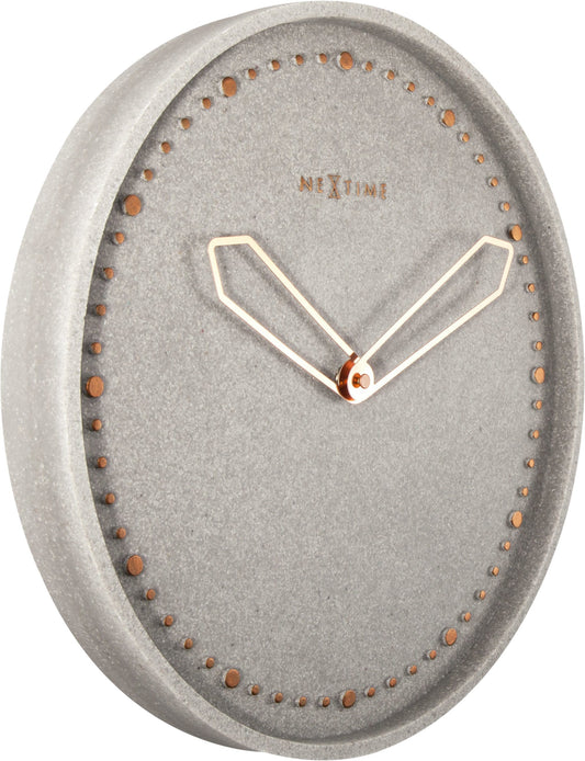 Wall clock -  35 cm - Polyresin - 'Cross'