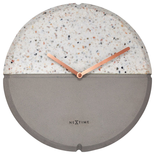 Wall clock -  32 cm - Concrete / Terrazzo - 'Conrazzo'