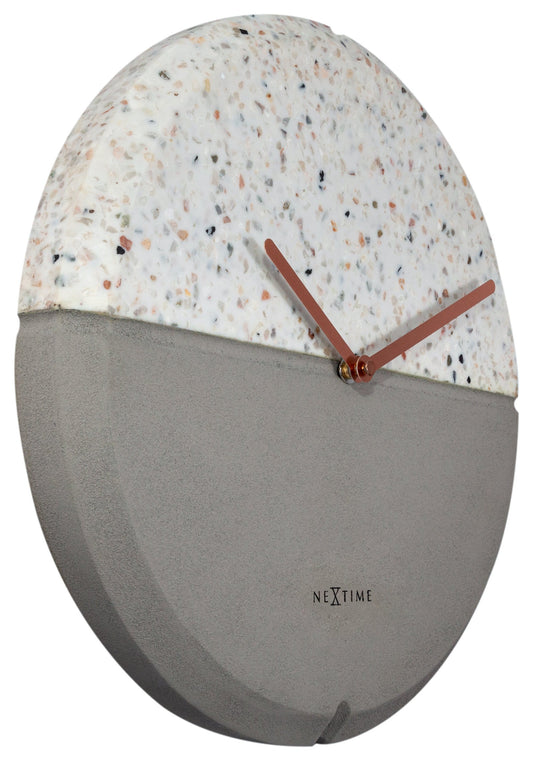 Wall clock -  32 cm - Concrete / Terrazzo - 'Conrazzo'