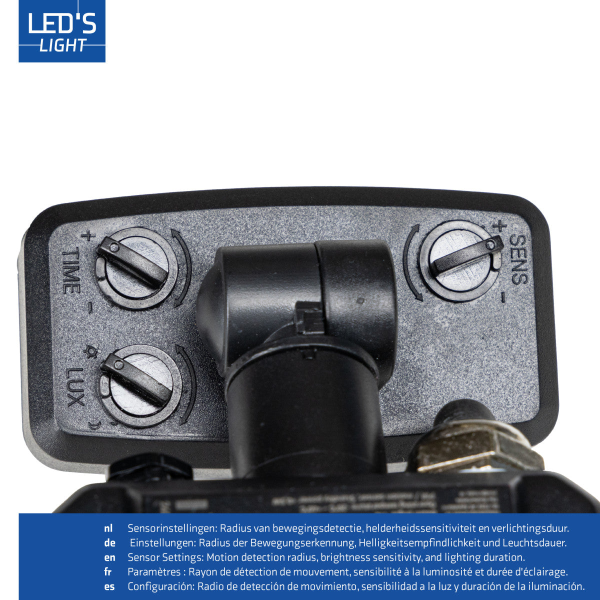 LED's Light Buitenlamp met bewegingssensor 1400 - binnen en buiten - 10W