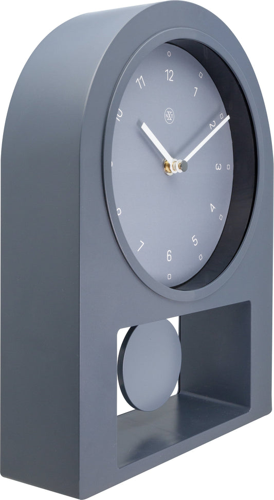 Table clock - 30 x 20 cm - Plastic - 'Swing Table'