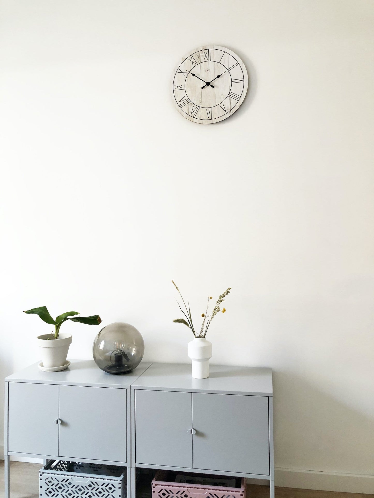 Wall clock - 40 cm - Wood - 'Paul'