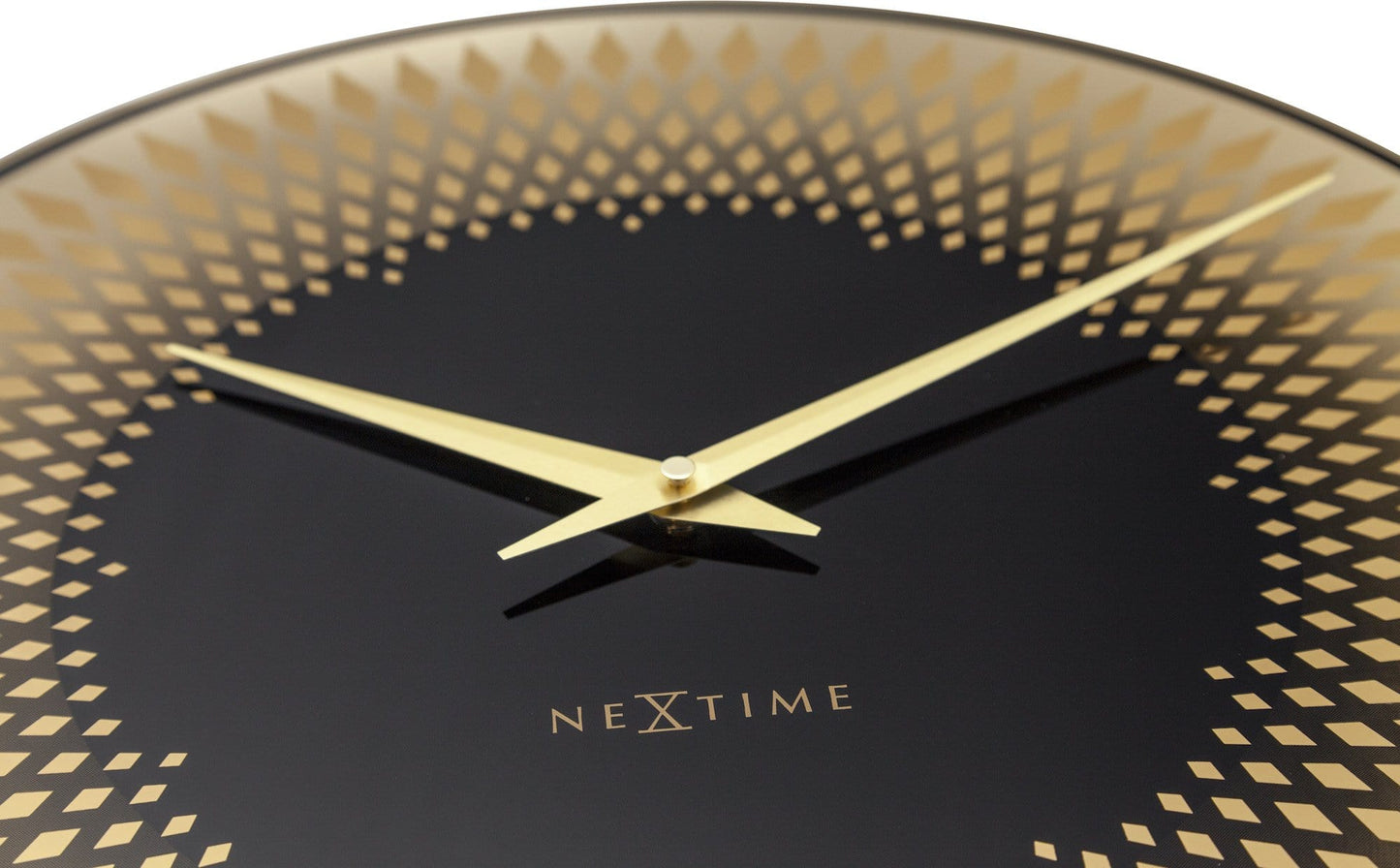 Wall clock - 43 cm - Glass - 'Sahara'