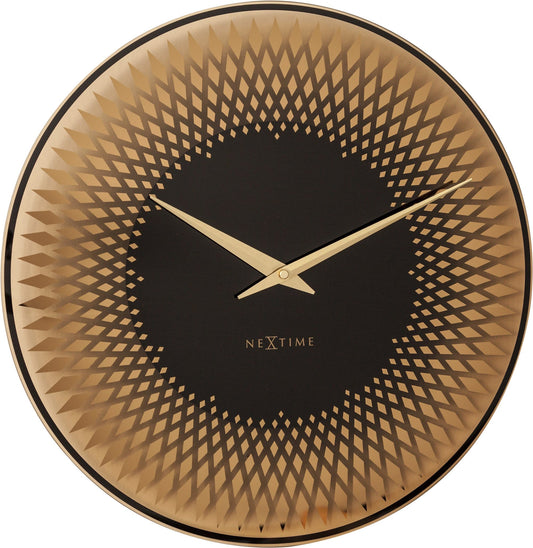 Wall clock -  43 cm - Glass - 'Sahara'