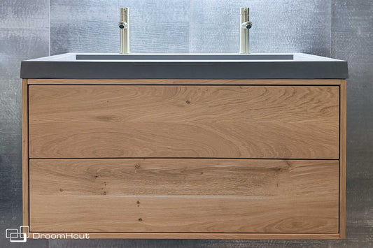 Badkamermeubel DroomHout Silence - limited edition