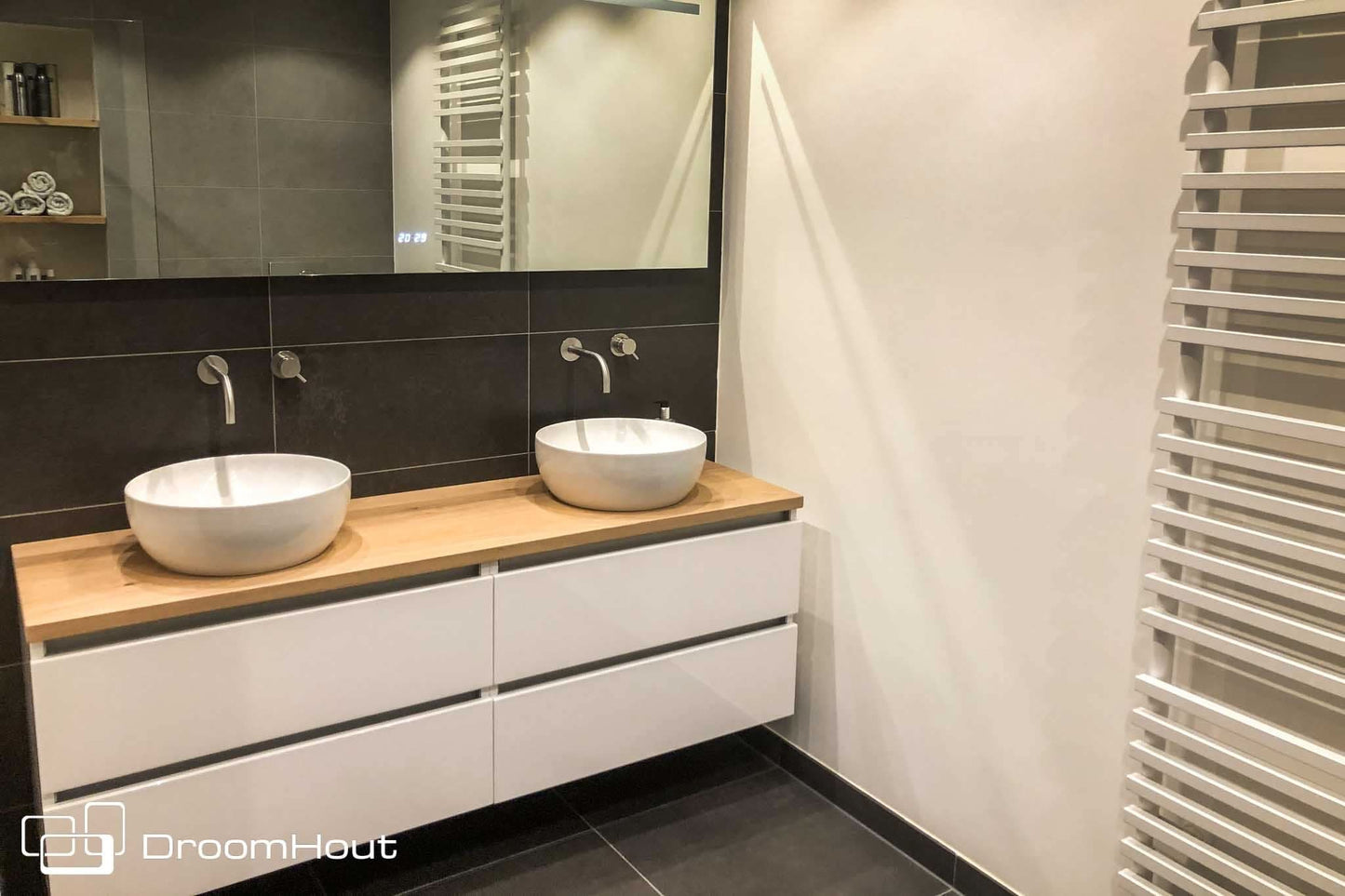 Badkamermeubel eiken Pure