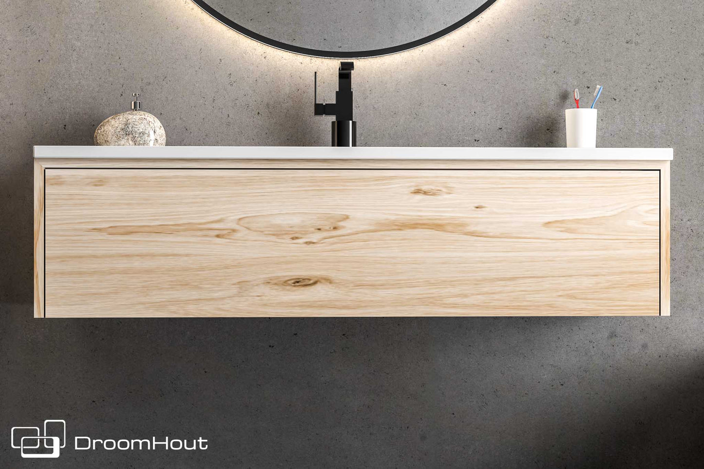 Badkamermeubel DroomHout Spa