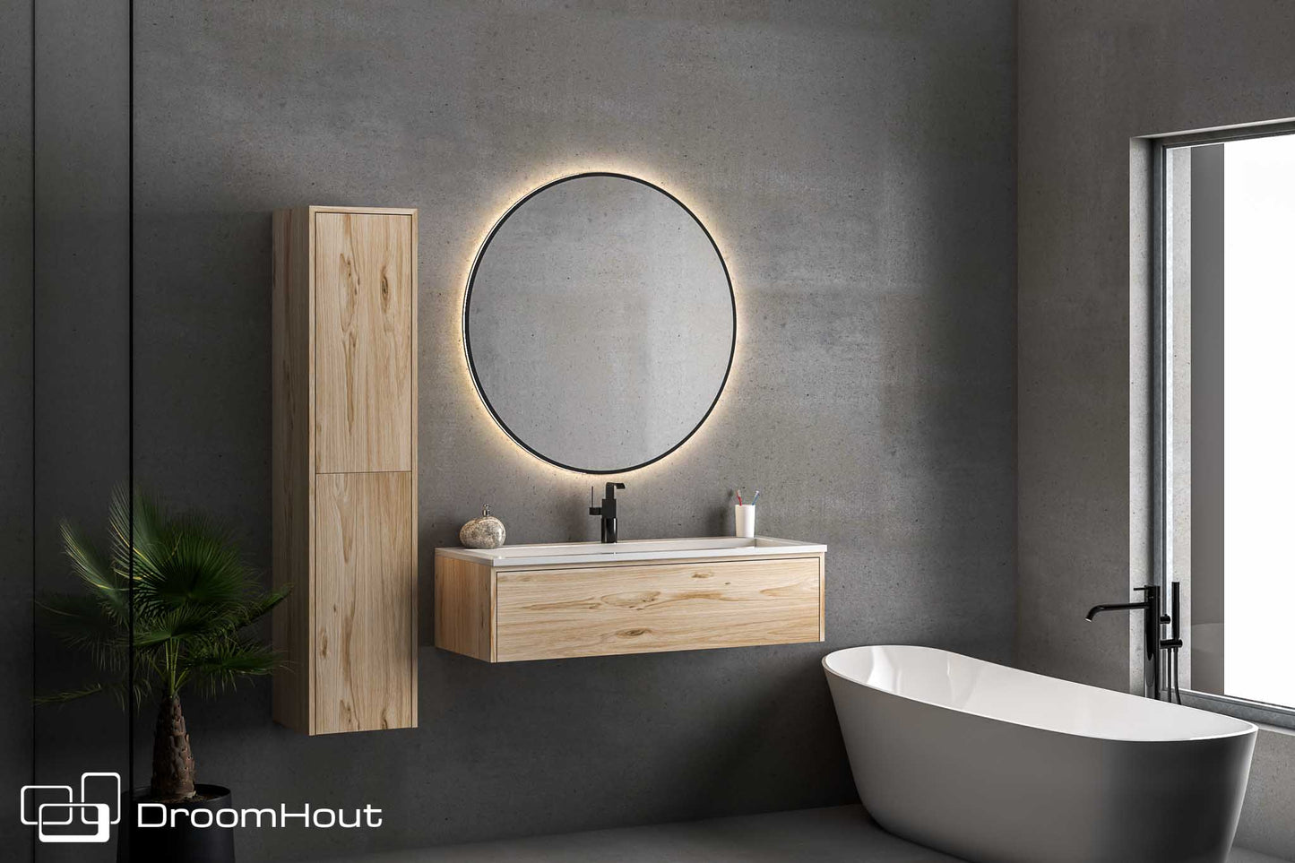 Badkamermeubel DroomHout Spa