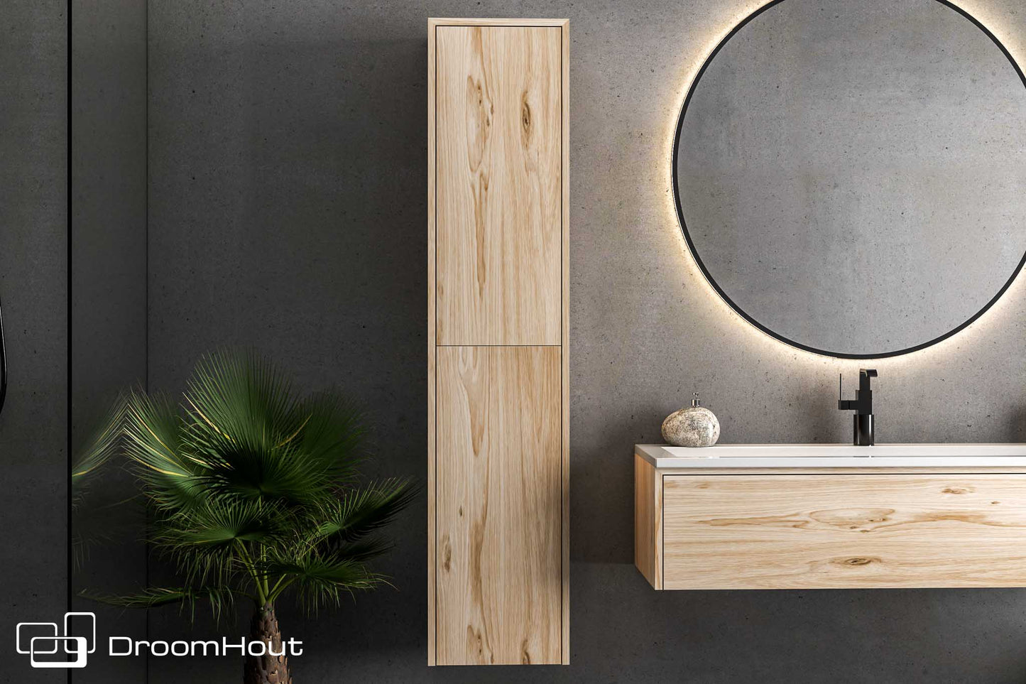 Badkamermeubel DroomHout Spa