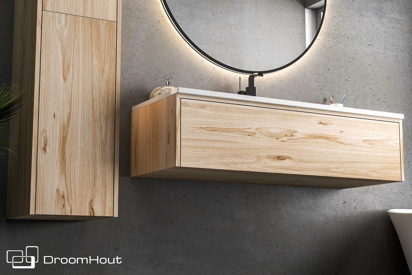 Badkamermeubel DroomHout Spa