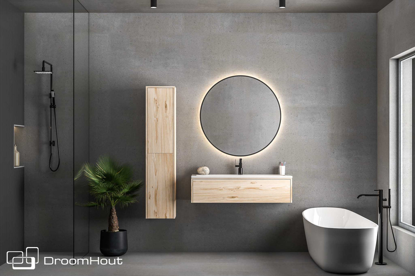 Badkamermeubel DroomHout Spa