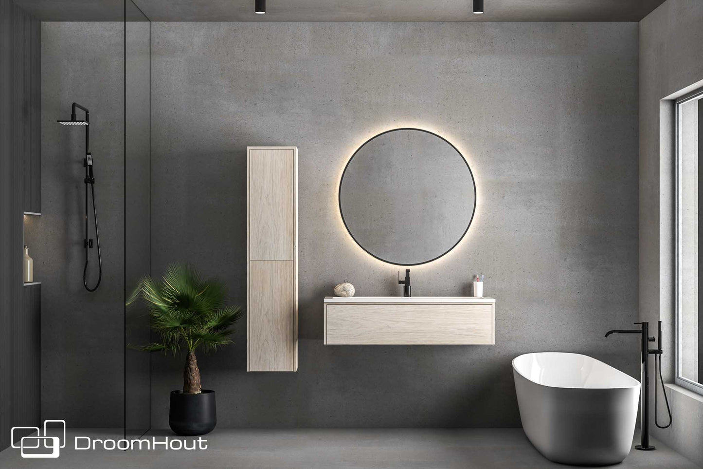 Badkamermeubel DroomHout Spa