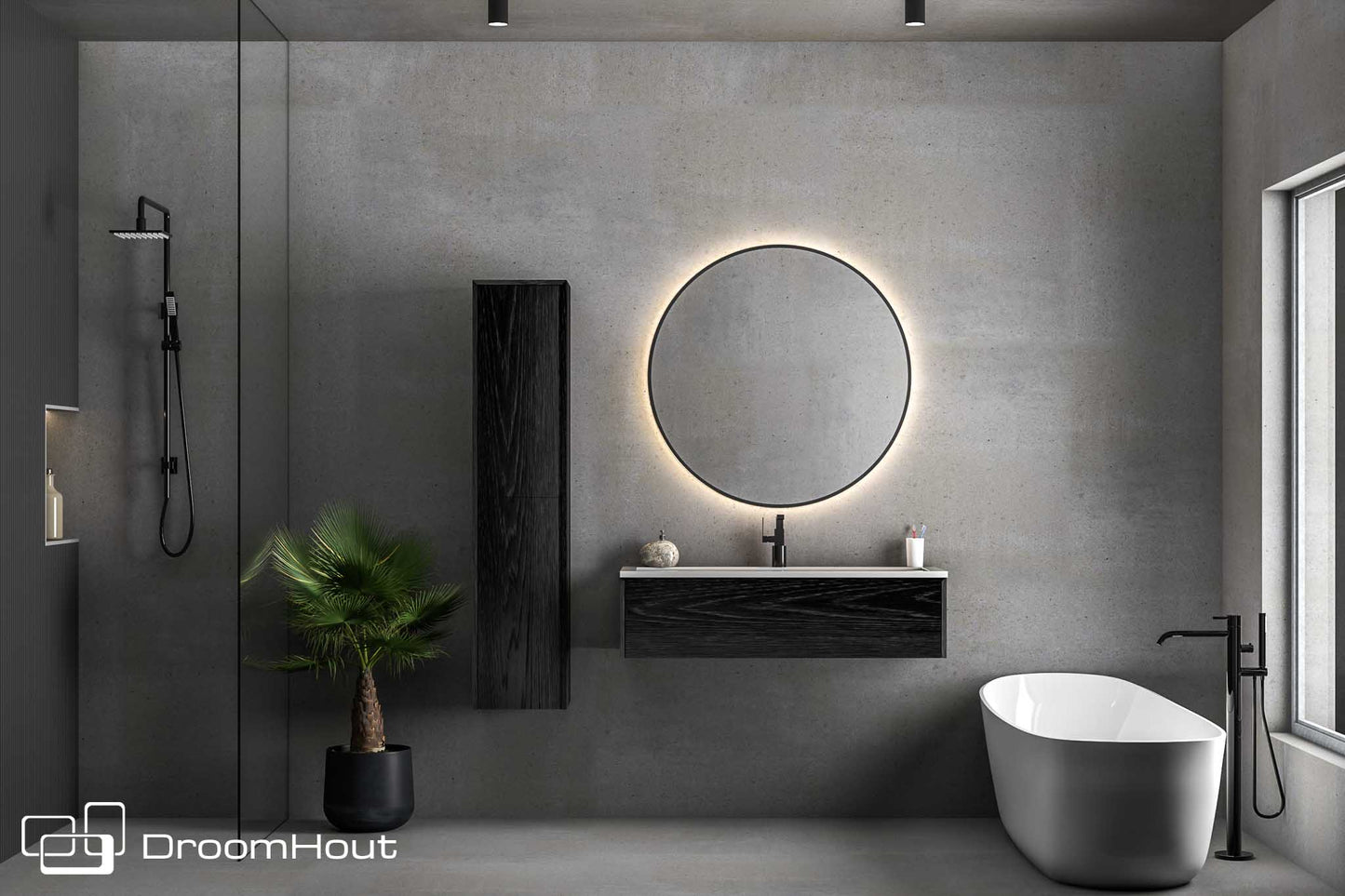 Badkamermeubel DroomHout Spa