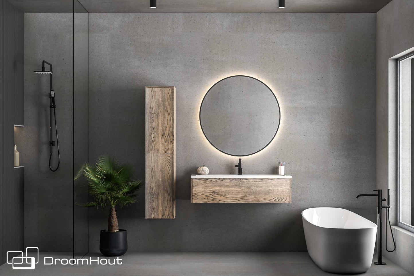 Badkamermeubel DroomHout Spa