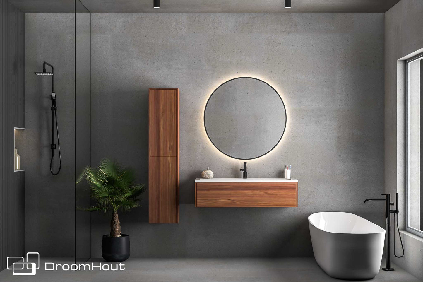 Badkamermeubel DroomHout Spa