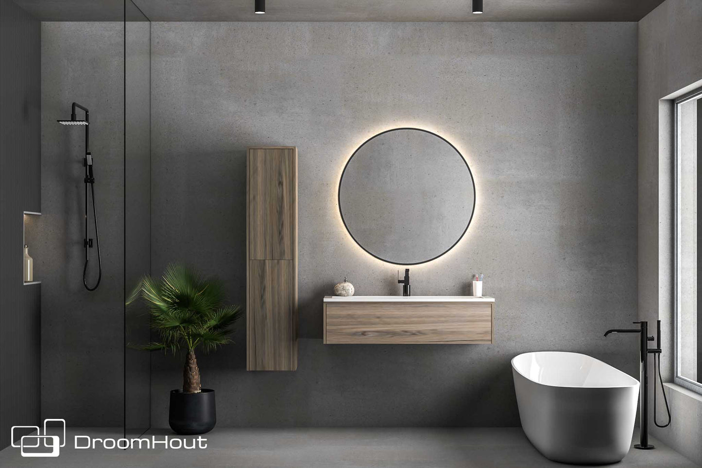 Badkamermeubel DroomHout Spa