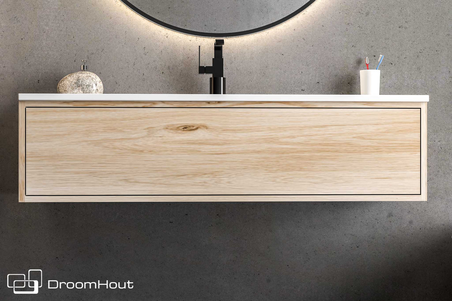 Badkamermeubel DroomHout Sunrise