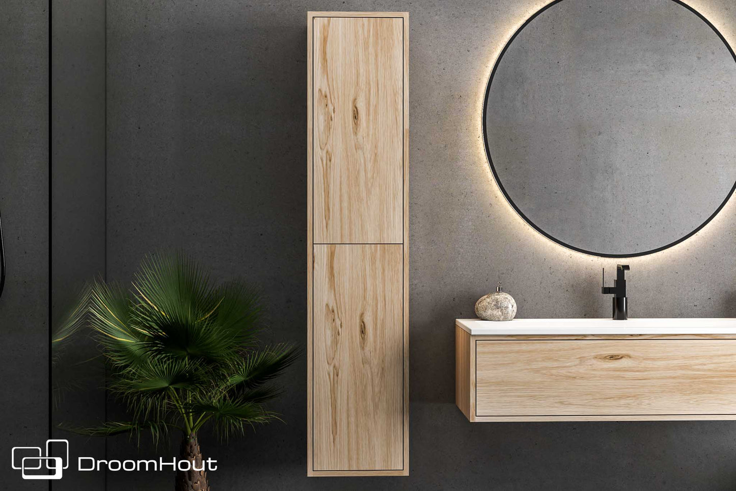 Badkamermeubel DroomHout Sunrise