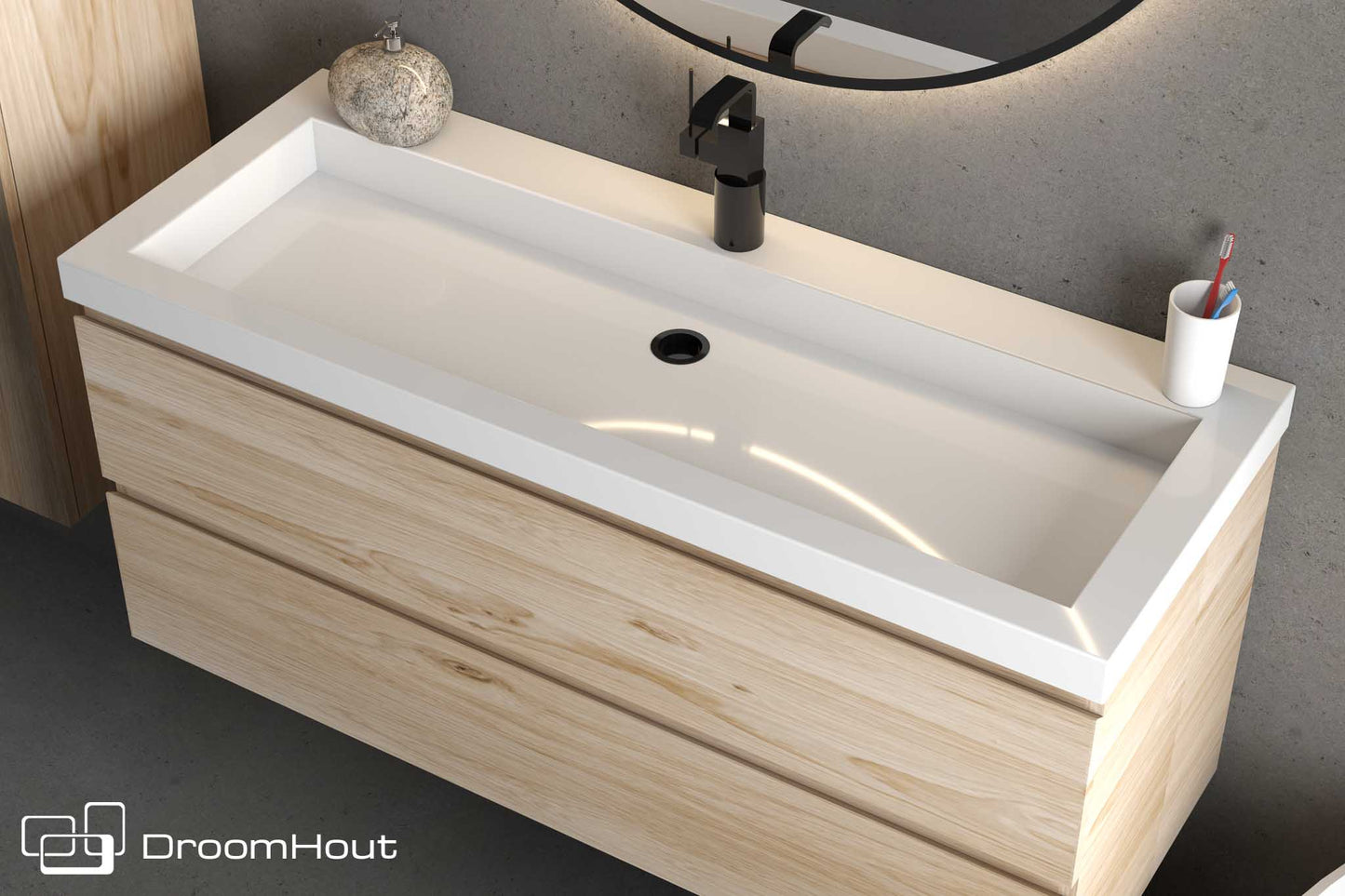 Badkamermeubel DroomHout Wellness