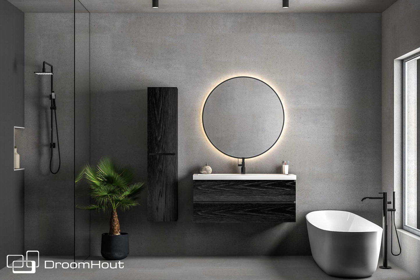 Badkamermeubel DroomHout Wellness