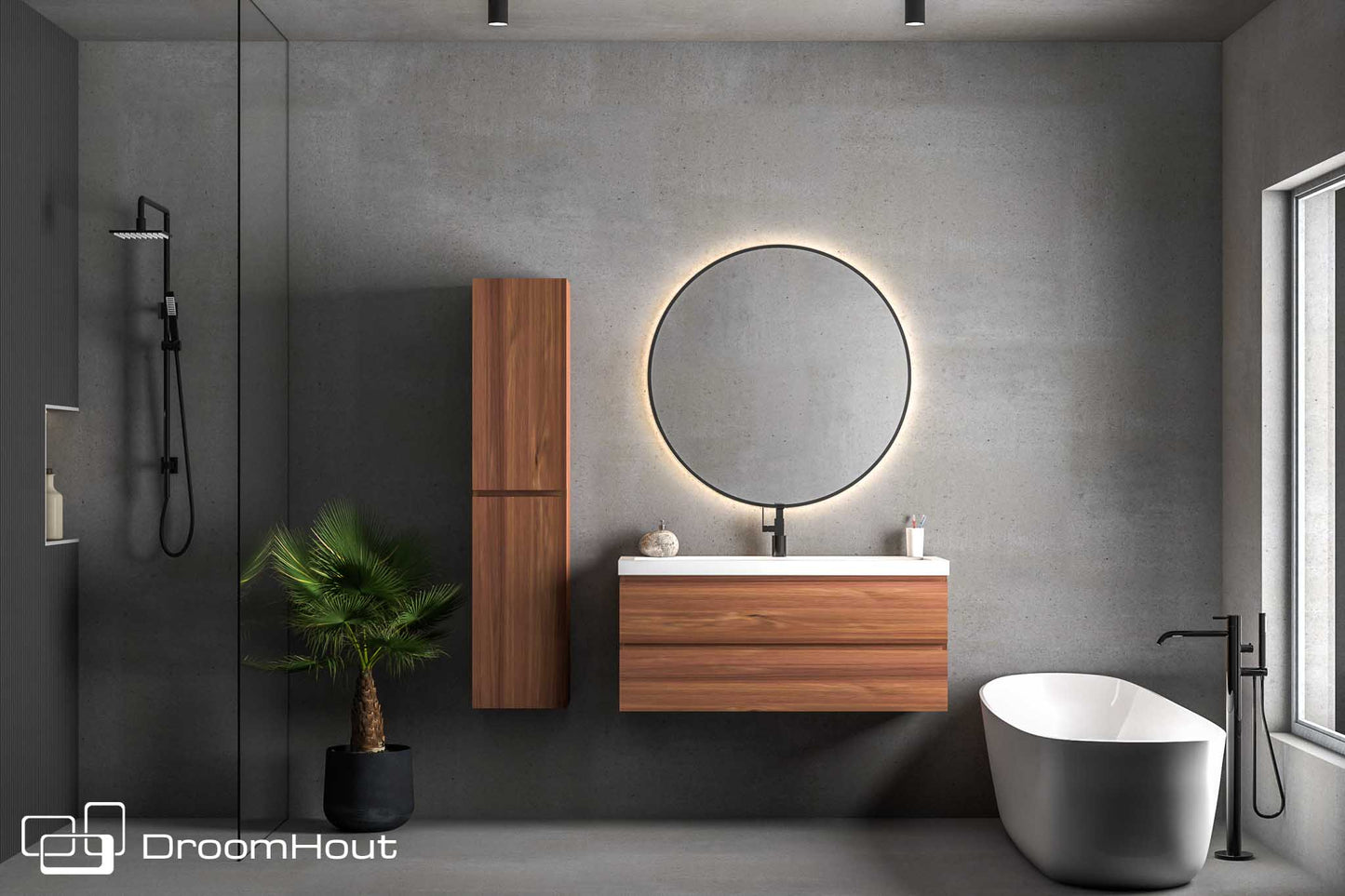 Badkamermeubel DroomHout Wellness