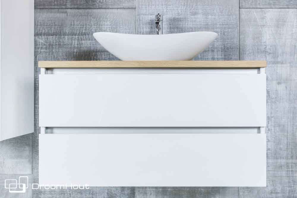 Badkamermeubel eiken Pure