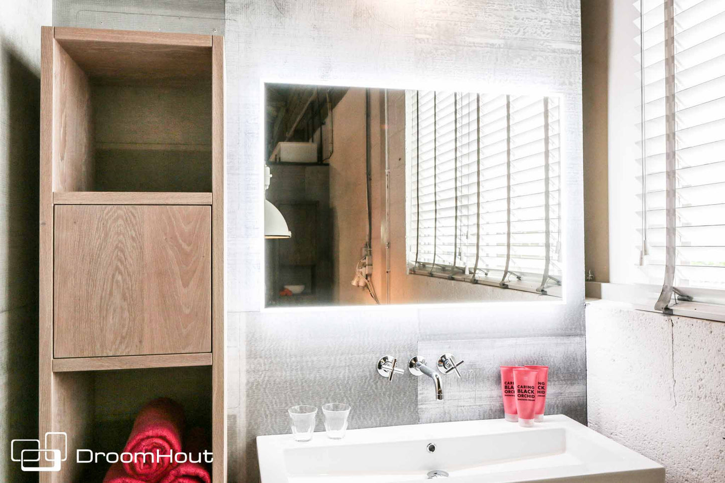 Badkamerspiegel Soap