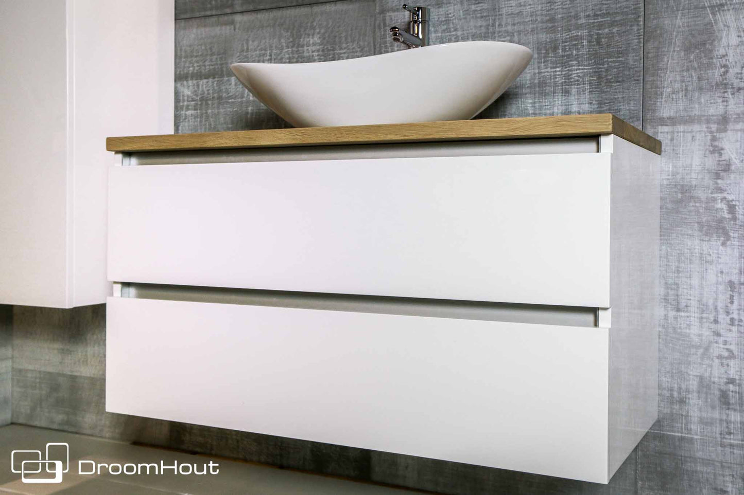 Badkamermeubel eiken Pure