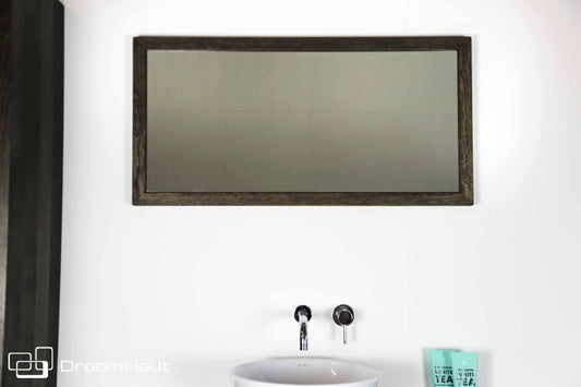 Badkamerspiegel eikenhout Spa