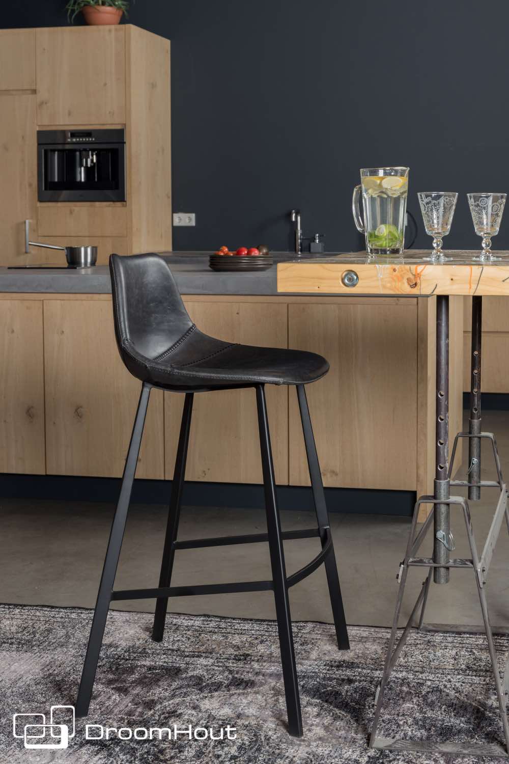 Barkruk Dutchbone Franky - showroommodel - set van 2