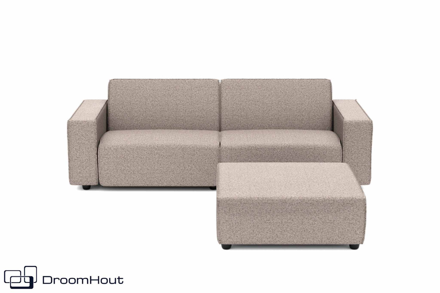 Icon loungeset 3-zits bank plus hocker Bubalou