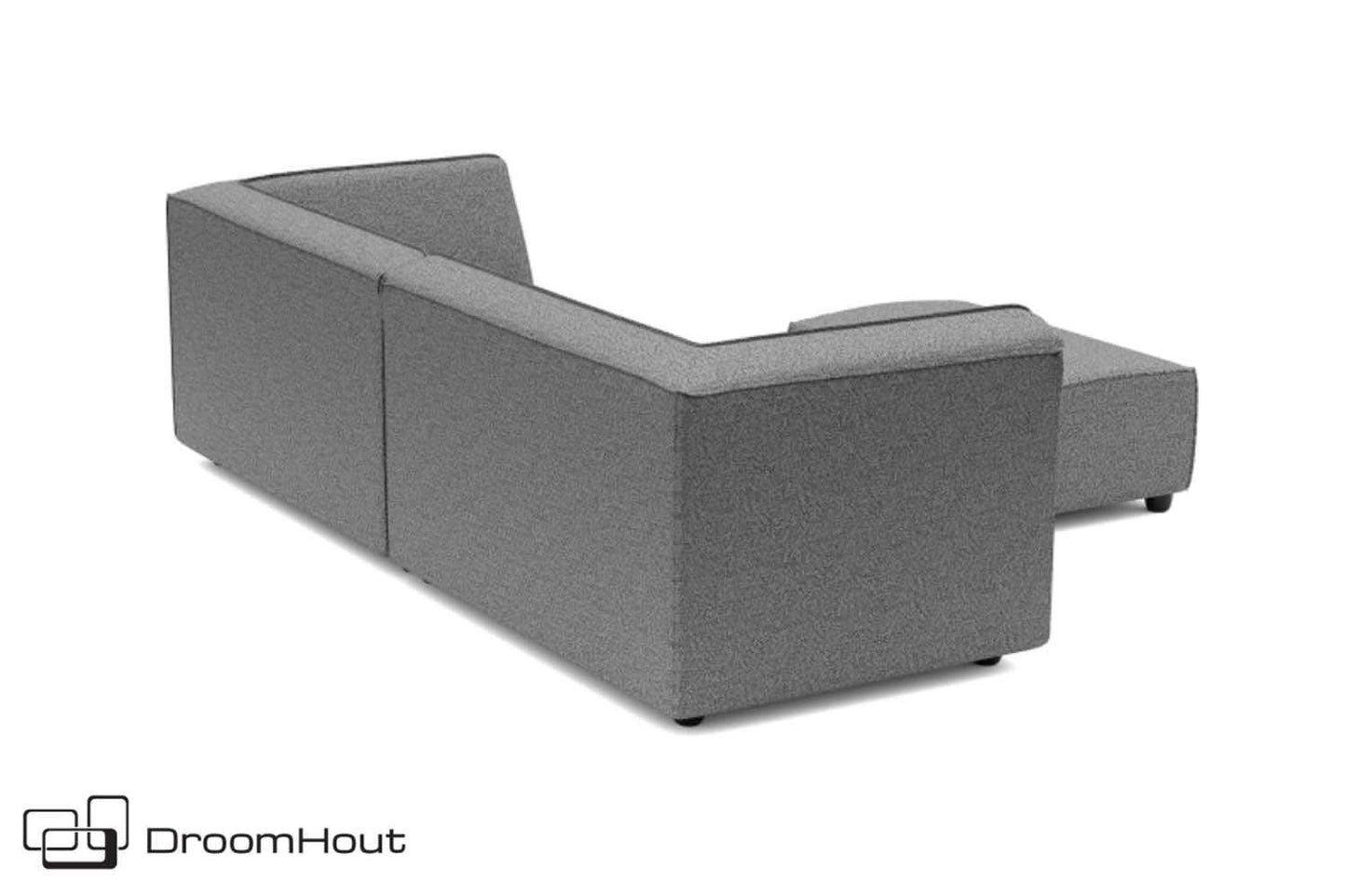 Chill loungebank Bubalou 3-zits + hocker small