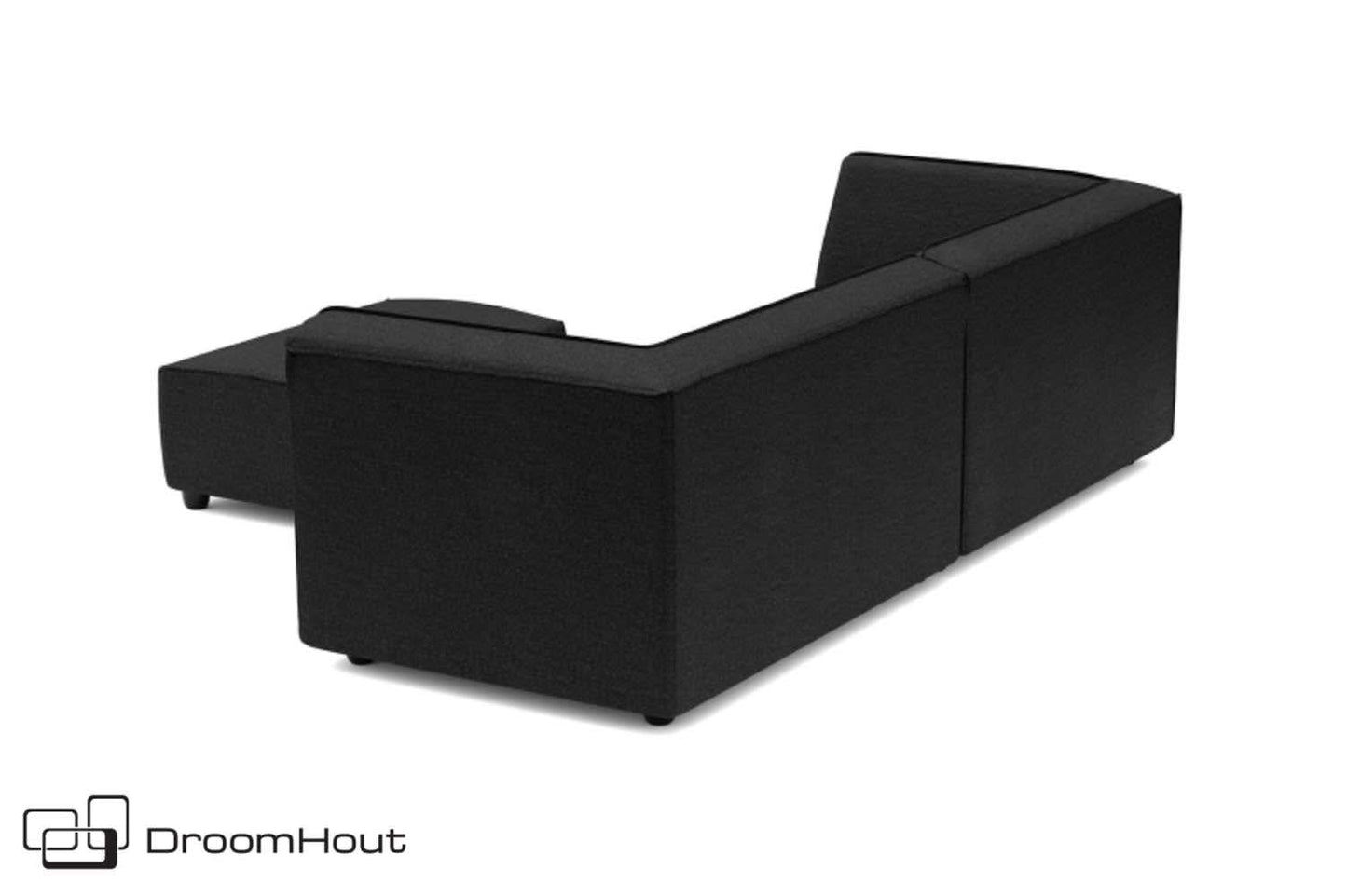 Chill loungebank Bubalou 3-zits + hocker small