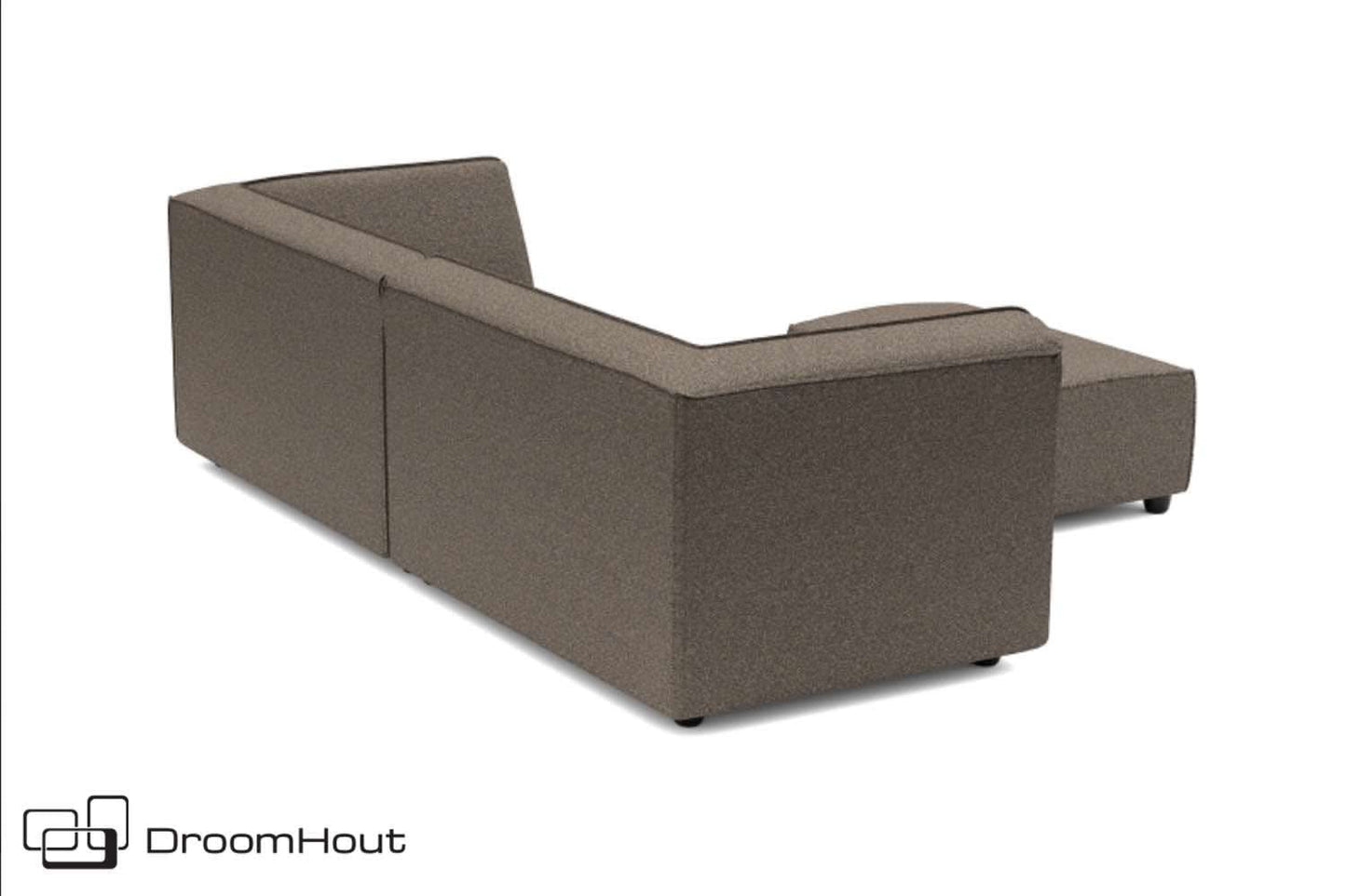 Chill loungebank Bubalou 3-zits + hocker small