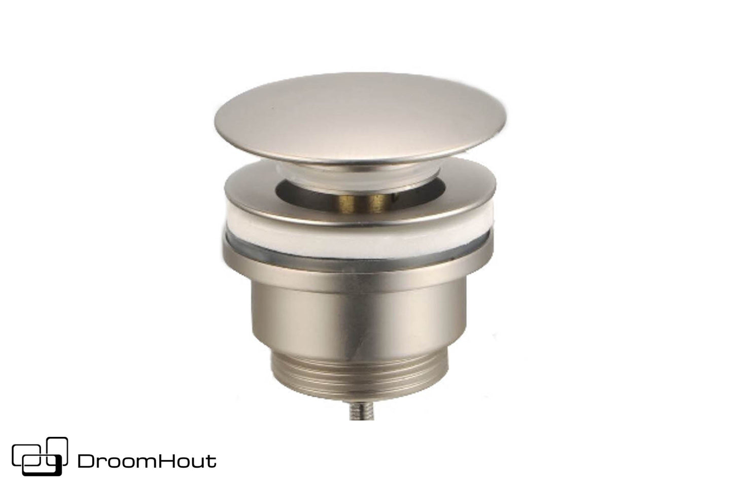 Clickwaste universeel gun metal