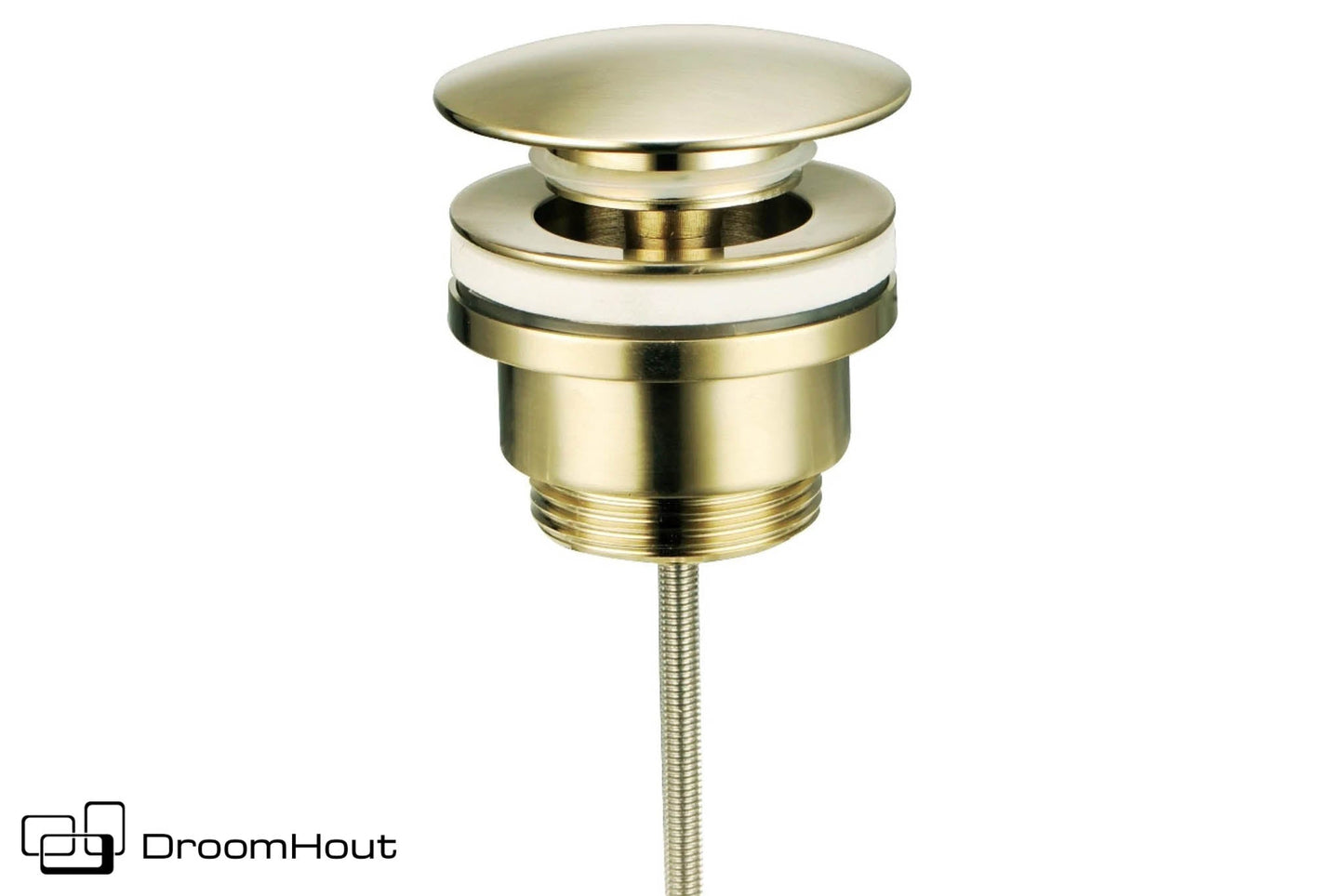 Clickwaste universeel geborsteld goud