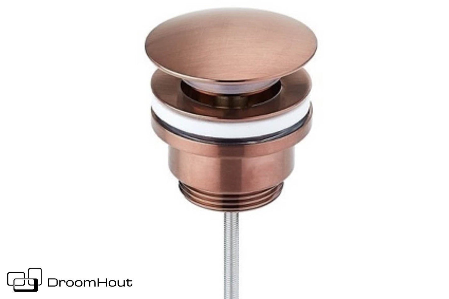 Clickwaste universeel brons