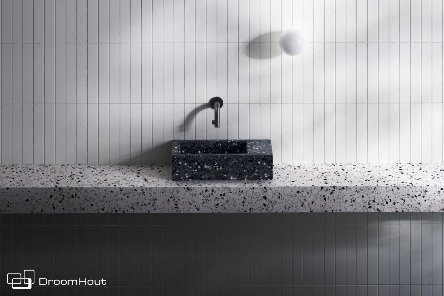 Toiletmeubel Clou - gerecycled plastic