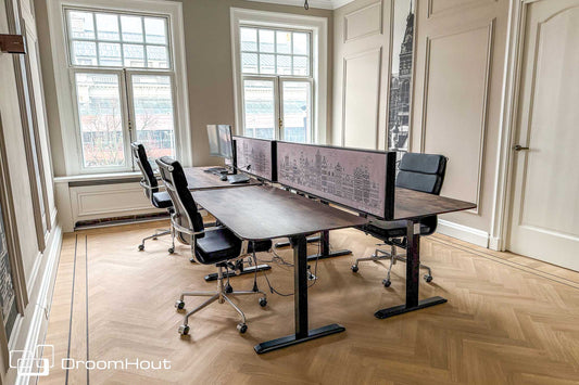 Zit-sta bureau Flow | elektrisch verstelbaar