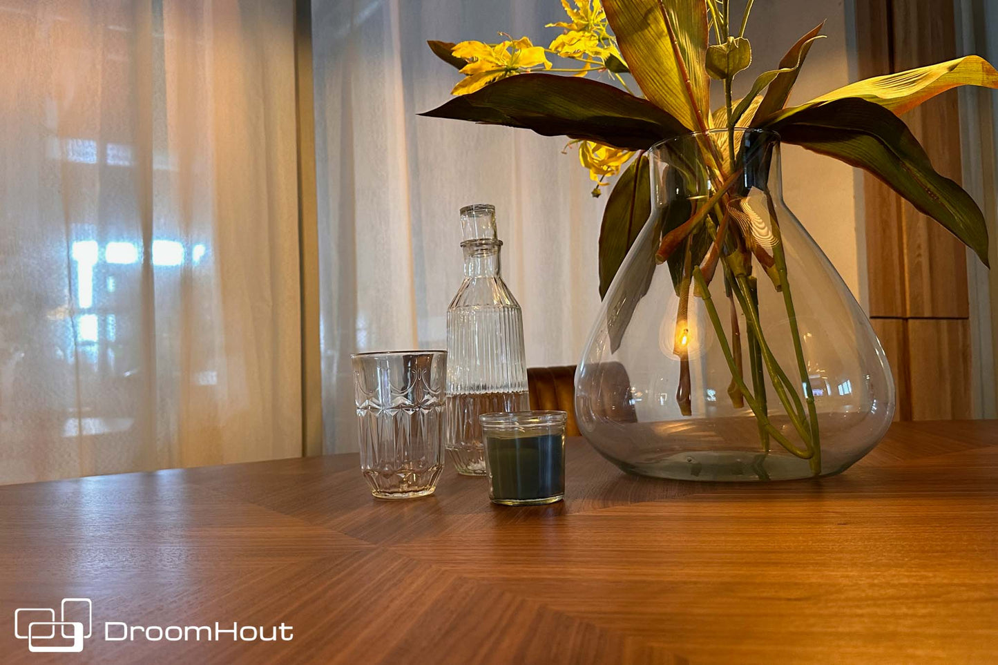 Ovale eettafel DroomHout Fort Oval - 240 cm x 120 cm - showroommodel