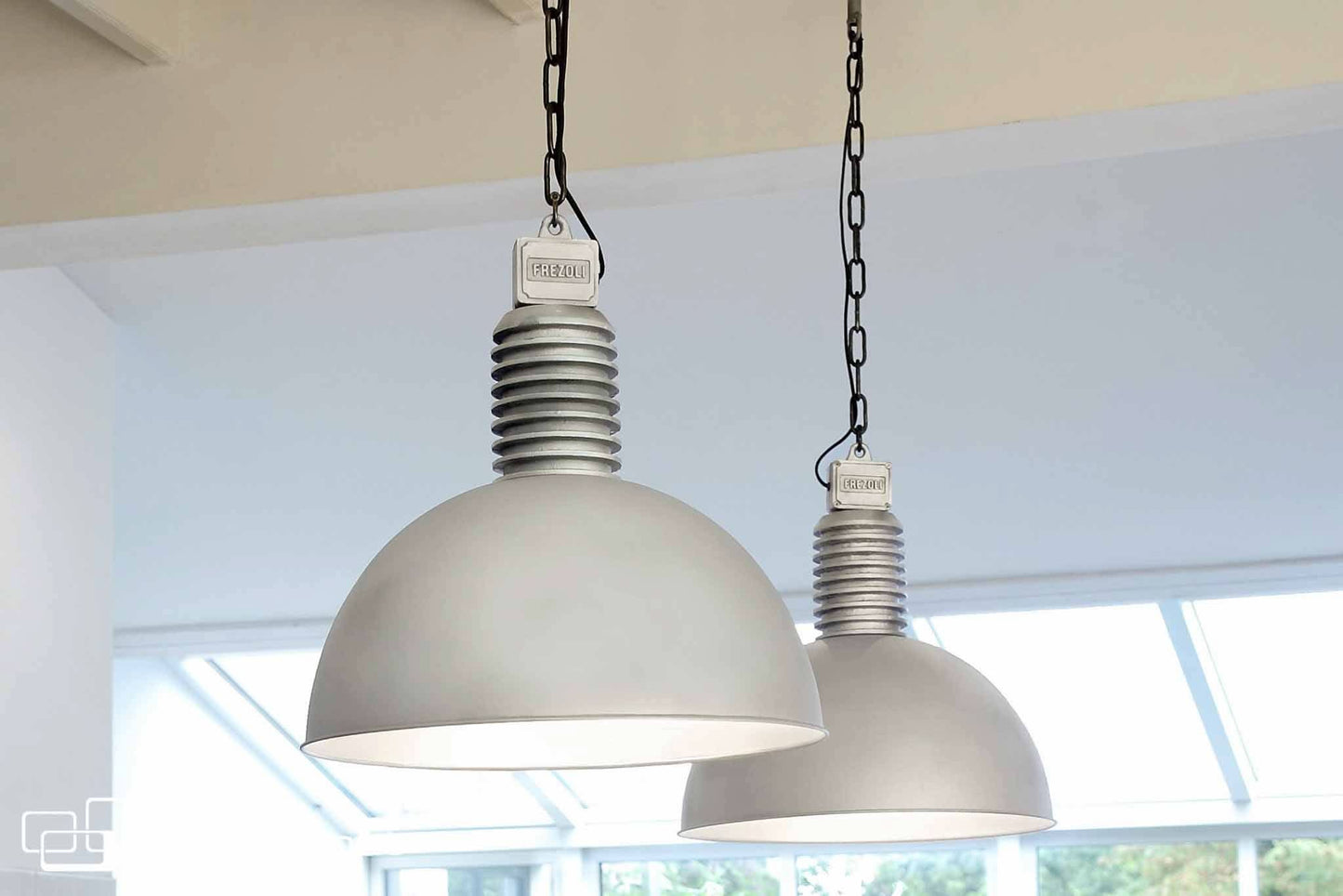 Hanglamp Frezoli Lozz - showroommodel (aluminium 78 cm)