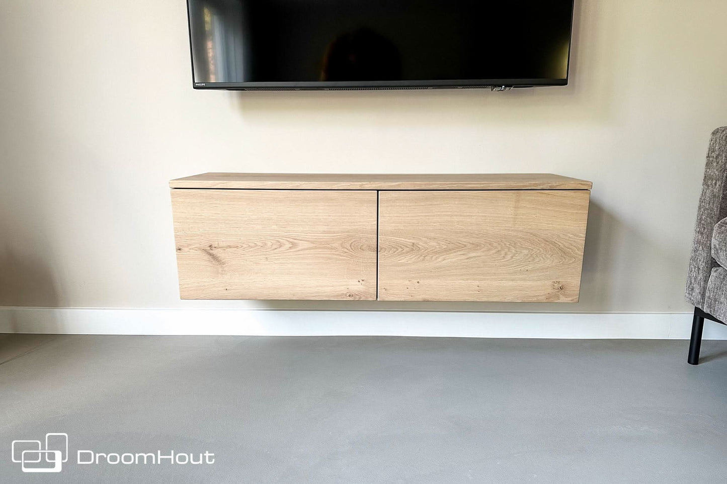 Houten TV-meubel op maat