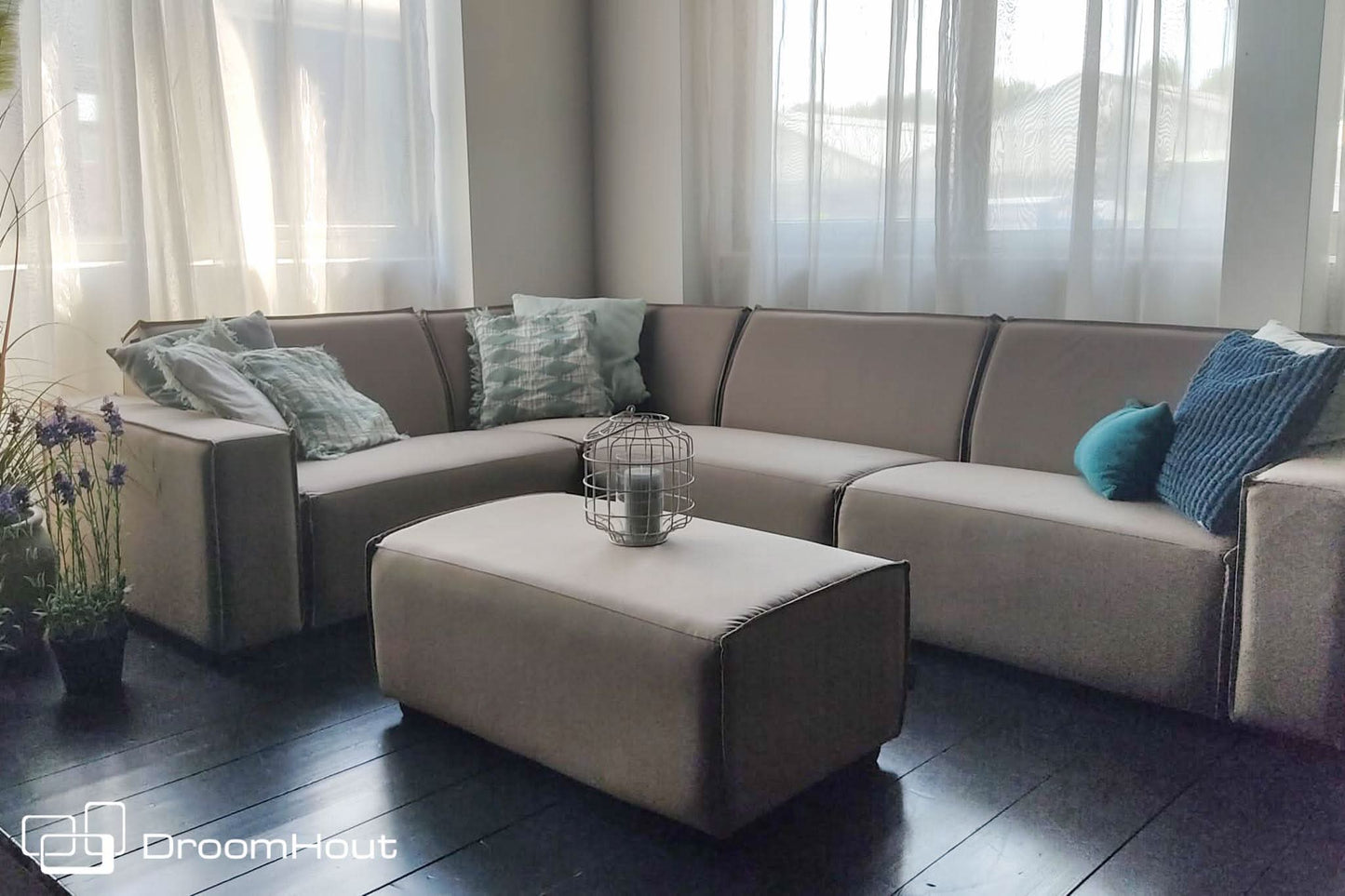 Icon loungebank Bubalou 6-zits hoek - showroommodel