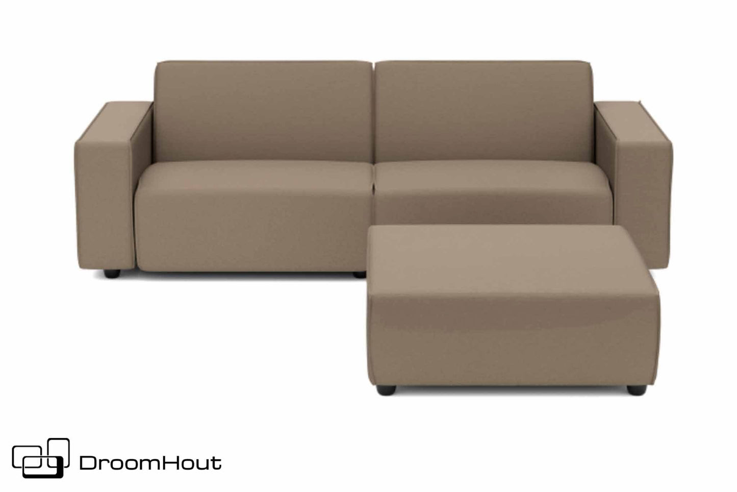 Icon loungeset 3-zits bank plus hocker Bubalou