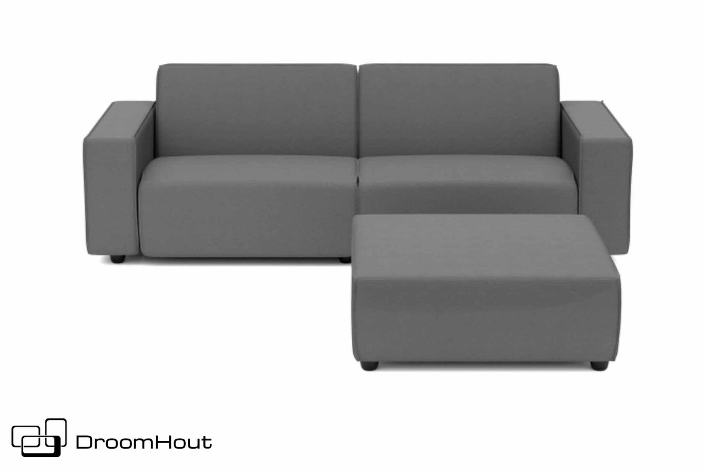 Icon loungeset 3-zits bank plus hocker Bubalou
